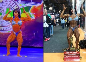 Coiteense brilha no fisiculturismo e ganha três troféus numa mesma competição em SP