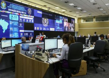 Mais de 300 pessoas foram presas na Operação Escola Segura