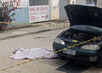 Mecânico é assassinado a tiros durante o trabalho