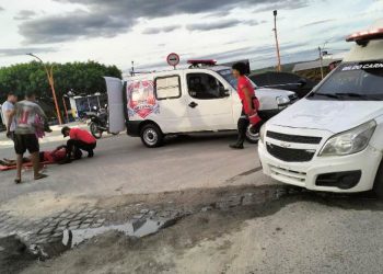 Águia Resgate é acionando para mais um acidente envolvendo motocicletas