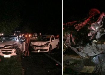 Acidente envolvendo cinco veículos na BA 099 deixa um morto e ao menos 8 feridos