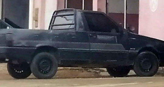 Fiorino furtado há 28 anos em SP é encontrado em Itaberaba. Motorista foi detido