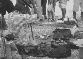 O homem da cobra sumiu das feiras livre