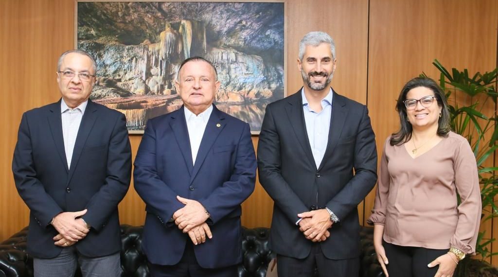 Adolfo Menezes recebe presidente da Neonergia Coelba