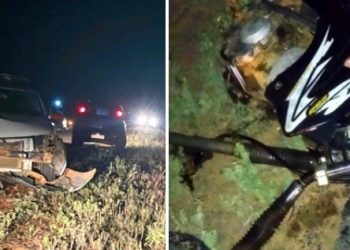 Colisão envolvendo carro e moto deixa um morto na BR 324