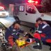 Colisão envolvendo motocicletas deixa duas pessoas feridas na BA 409