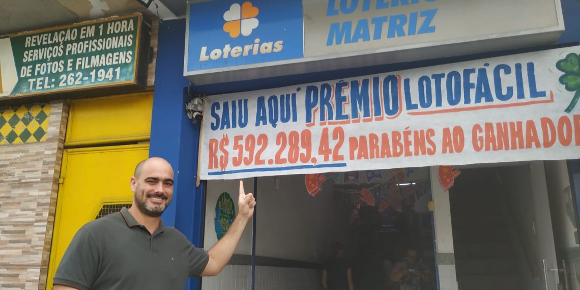 Aposta de apenas R$ 3 foi a ganhadora dos quase R$ 600 mil na Lotofácil