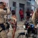 Brigada Anjos da Vida presta socorro a homem ferido no rosto por garrafada