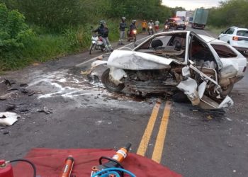 Idoso morre em acidente na BR 110