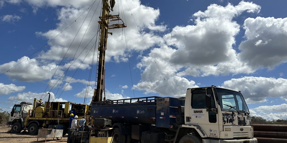 Poços mais profundos perfurados pela CERB vão reforçar o sistema de abastecimento de água de Biritinga e Serrinha