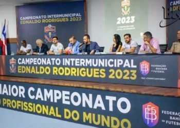 Campeonato Intermunicipal 2023 é lançado em Salvador; FBF anuncia aumento da premiação