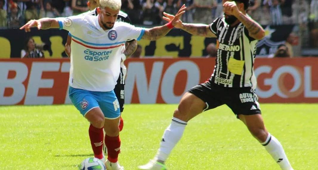 Bahia não aproveita chances no primeiro tempo e perde para o Atlético Mineiro com gol no incio do segundo
