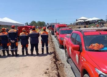 Brigada Anjos Jacuipenses participa de treinamento durante o IV CIDEM em Feira de Santana