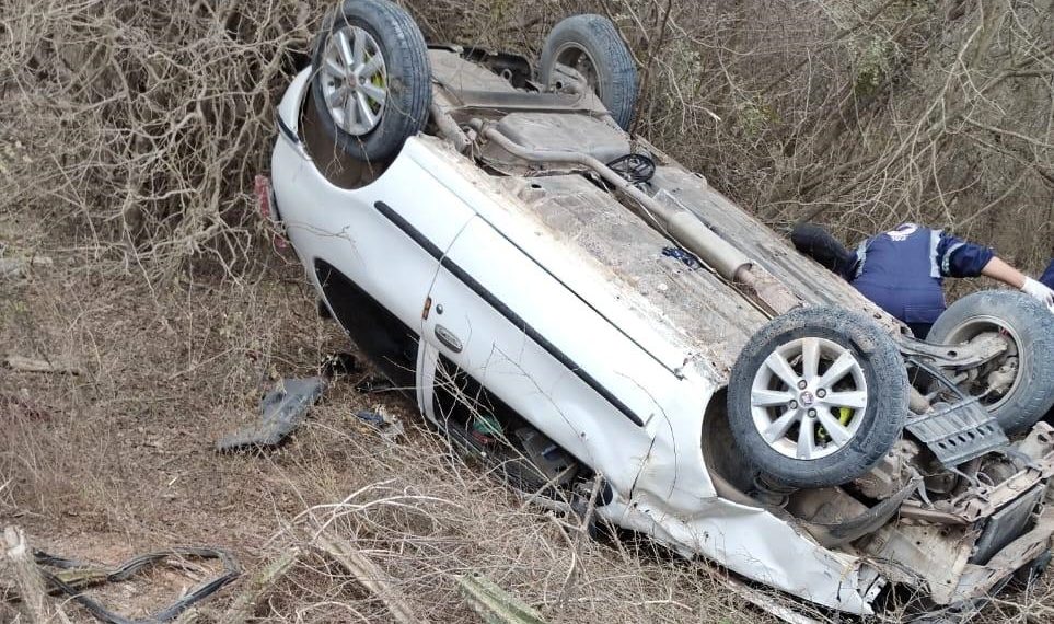 Novo acidente é registrado na BA 408 trecho que está sendo preparado para receber asfalto