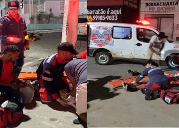 Águia Resgate é acionado para atender dois acidentes no espaço de dez minutos