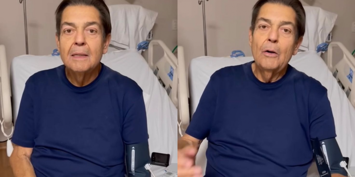 Faustão é incluído na fila para transplante de coração