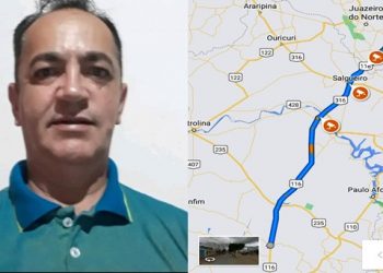 Empresário da cidade de Euclides da Cunha morre vítima de acidente no Estado do Ceará