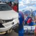 Acidente entre carro e moto deixa dois feridos no trecho urbano da BA-120