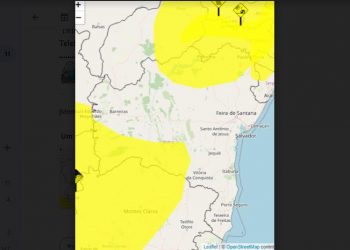 Defesa Civil do Estado alerta para riscos de chuvas intensas no Centro Sul, Vale São-Franciscano e Extremo Oeste