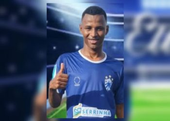 Jogador da seleção de Serrinha é transferido para Salvador, 3 dias depois de sofrer acidente de moto