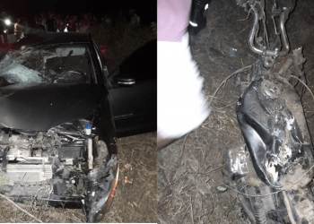 Colisão entre carro e moto deixa dois mortos na BR 324 em Itatiaia