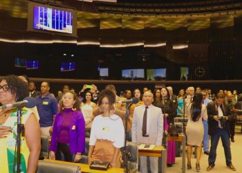 Moviafro, representa o Movimento Negro Feirense em Brasília