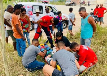 Pastor evangélico e esposa ficam feridos em acidente de moto (atualizada)