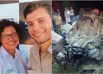 Dois funcionários da Codevasf morrem em acidente na BR 101 durante viagem de trabalho