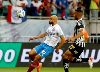 Em jogo de seis pontos Bahia perde para o Santos de virada na Arena Fonte Nova
