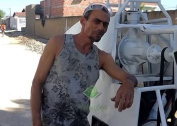 Mesmo com baixa escolaridade, morador de Capim Grosso afirma ter estudado 6 anos para construir helicóptero