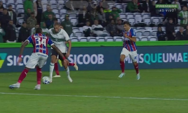 4 x 2 – Bahia bate o Coritiba de virada no Couto Pereira na estreia de Rogério Ceni