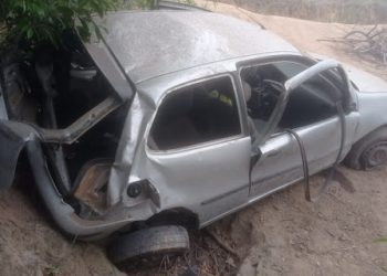 Um morto e três feridos em capotamento na BA 052