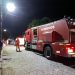 Corpo de Bombeiro esteve em Retirolândia e realizou o rescaldo após incêndio em supermercado debelado por brigadistas voluntários e populares