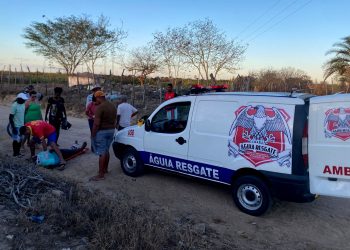 Águia Resgate é acionado para socorrer mais uma vítima de acidente na zona rural