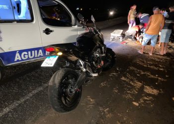 Motociclista fica ferido em acidente na BA 411