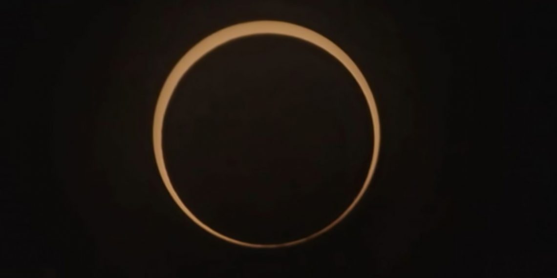 Eclipse anular do Sol é observado no Norte e Nordeste do Brasil