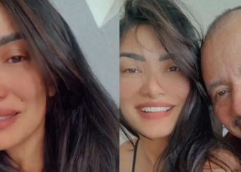 Vídeo: ex-namorada de Manoel Gomes aparece aos prantos após acusação de ser interesseira