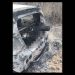 Corpo é encontrado carbonizado em porta malas de carro incendiado