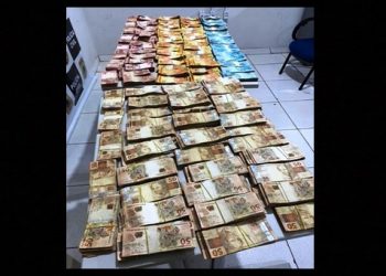 Rondesp Meio Oeste intercepta veículo e apreende R$ 459 mil em espécie