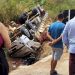 Motorista morre em capotamento de caminhão carregado com cenoura na BA 131