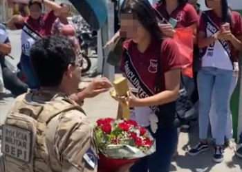 PE – Policial Militar PM que pediu menina de 15 anos em casamento em escola é investigado