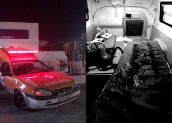 Homem é socorrido em estado grave após levar três golpes de faca; esposa é suspeita da tentativa de homicídio