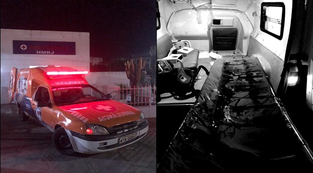 Homem é socorrido em estado grave após levar três golpes de faca; esposa é suspeita da tentativa de homicídio