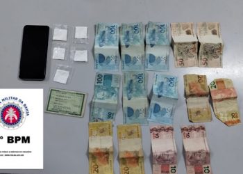 PM prende homem com droga e dinheiro no centro de Monte Santo