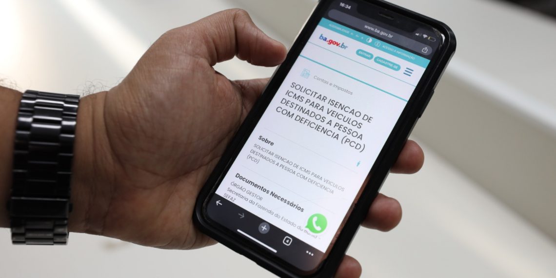 Isenções de ICMS e IPVA para taxistas e Pessoas com Deficiência já podem ser solicitadas no ba.gov.br
