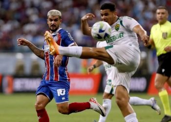 Bahia tem jogador expulso, leva 3 a 0 do Cuiabá na Fonte e se complica na briga contra o Z-4