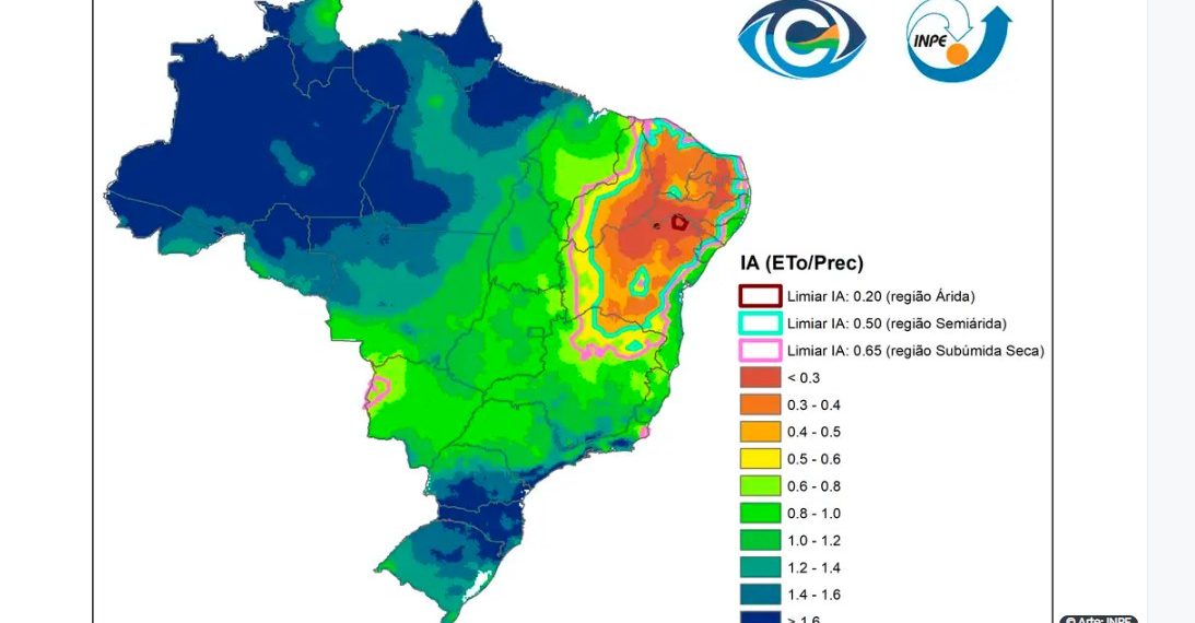 Estudo identifica, pela primeira vez, região árida no Norte da Bahia