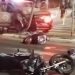 Feira: colisão entre viatura da PM e moto deixa seis feridos