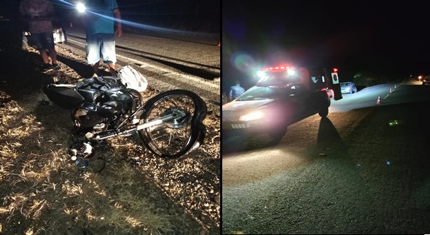 Motociclista de 50 anos morre vítima de acidente de moto na BA 233