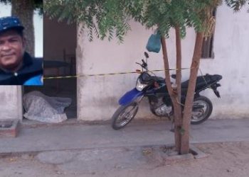 Homem é morto com tiro de espingarda na porta de um bar. Ele morava em frente ao estabelecimento comercial